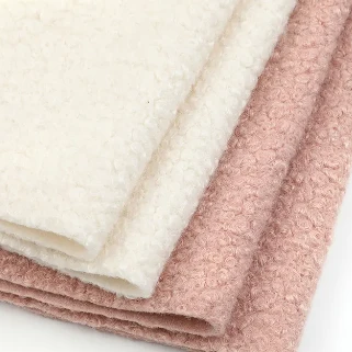100% Polyester Sherpa Teddy Fleece Fabe para chaqueta de abrigo