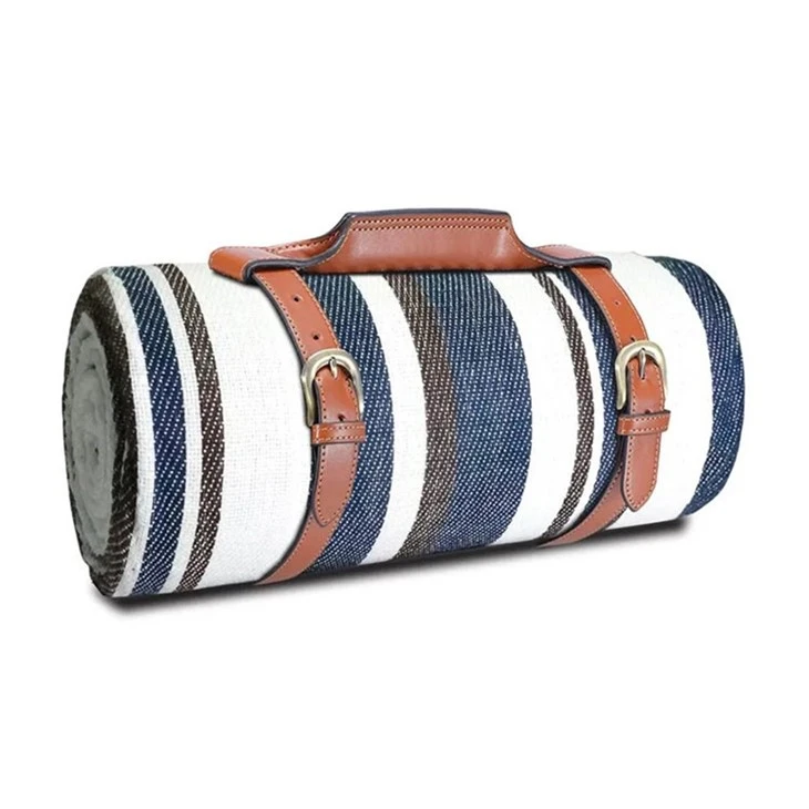 100% recycled nuteral colour picnic rug picnic blanket