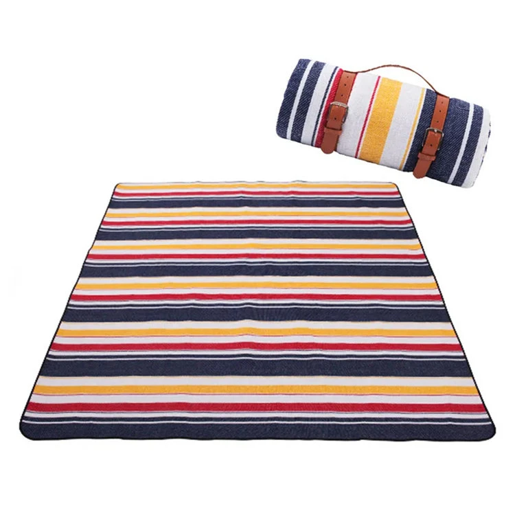 Manta de picnic plegable de lana de 150 × 200 cm