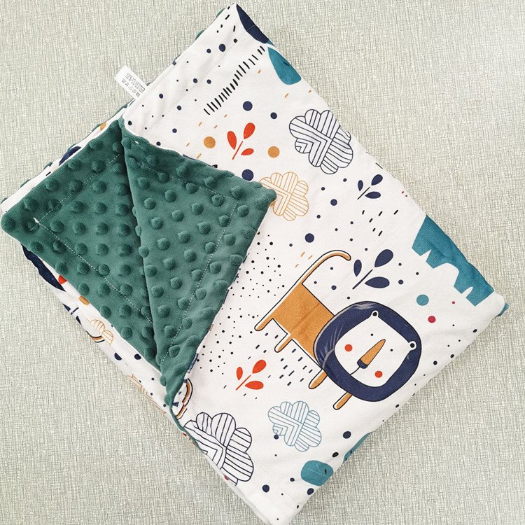 Mantas de bebé con estampado animal