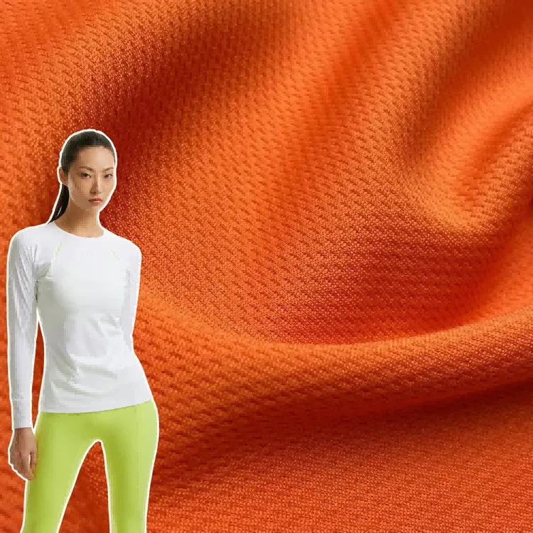 Tela deportiva transpirable Bird Eye Mesh