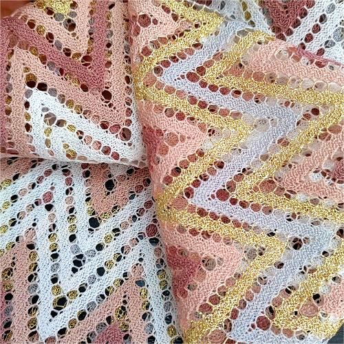 Colorful Crepe Fabric