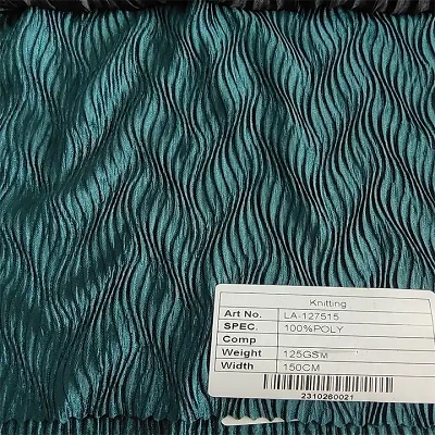 Tejido de punto crepé para ropa