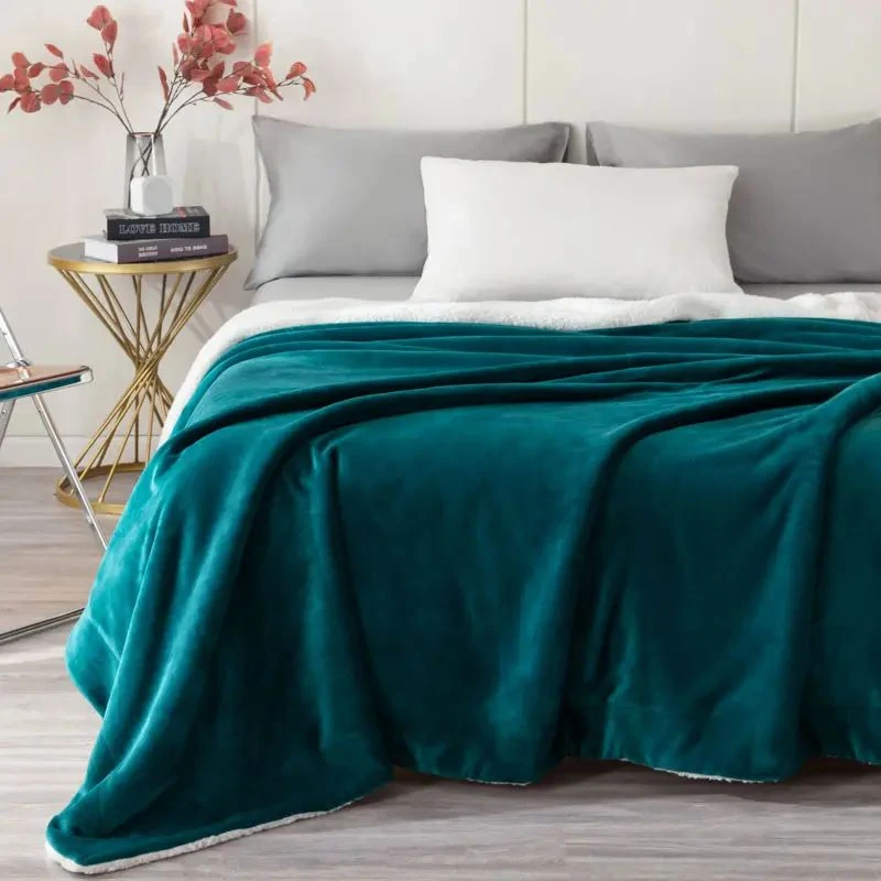 Manta Franela Verde