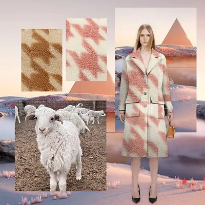 Jacquard Sherpa Fabric
