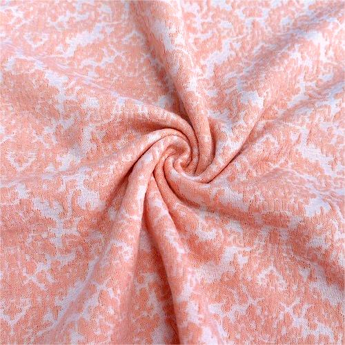 Tejido jacquard de punto multicolor