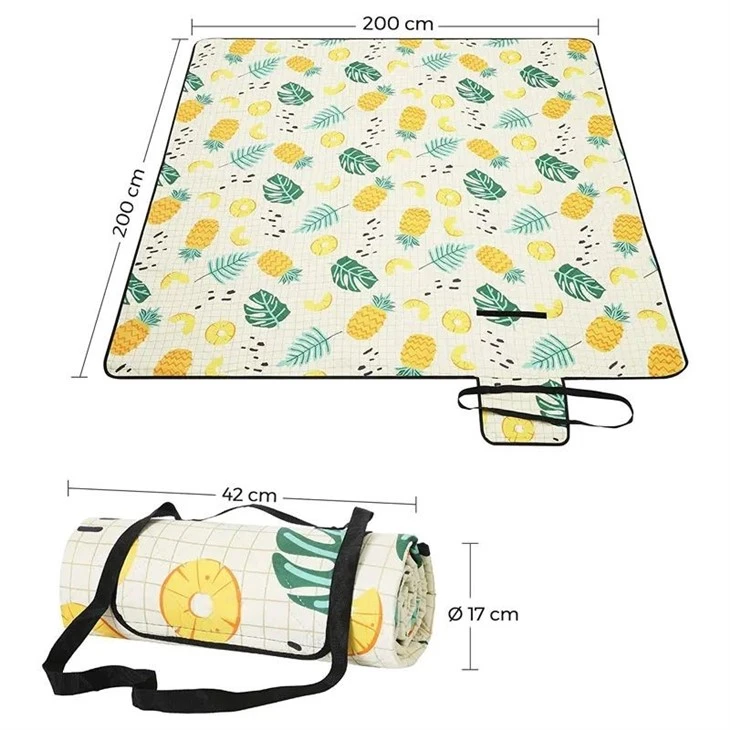 custom picnic blanket