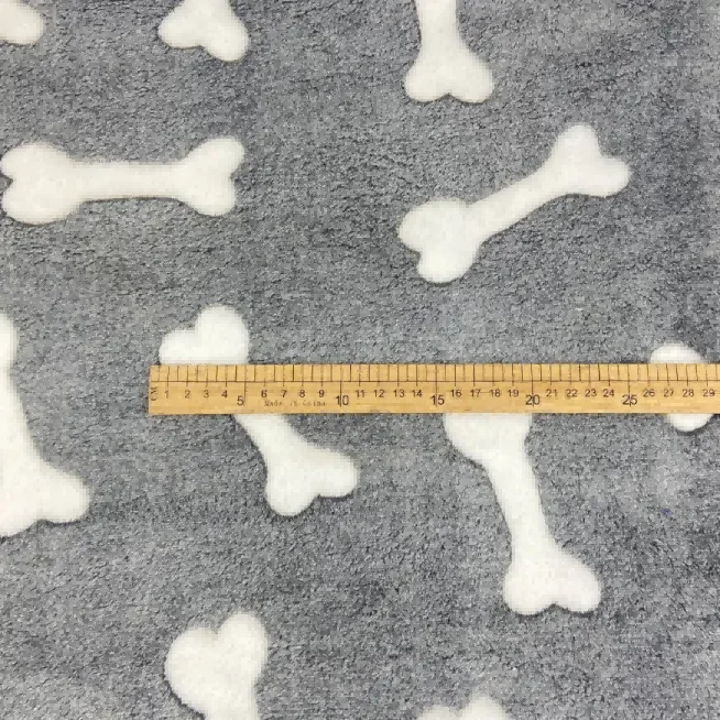 Tejido polar coralino de felpa 100% poliéster