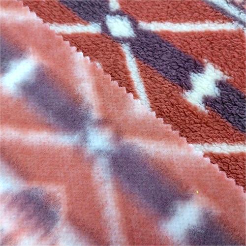 Printed Sherpa Fabric