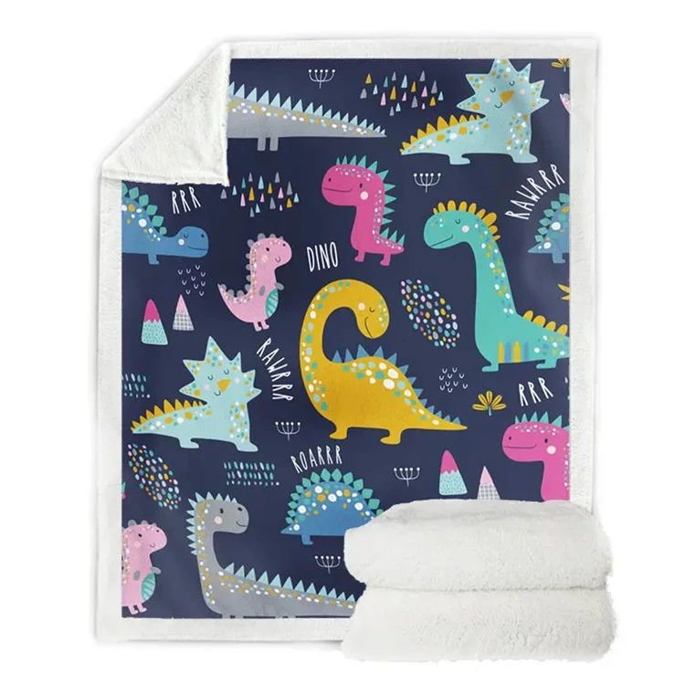 Sherpa Blaneket Animal Manta Tema