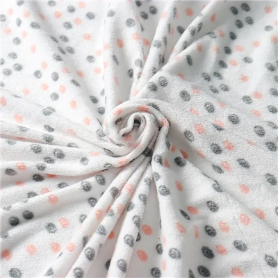 Tejido polar estampado 100% poliéster