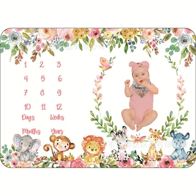 Set de regalo con manta Baby Milestone