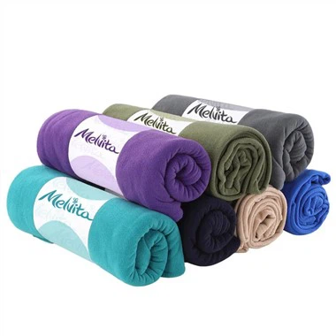 Manta de vellón polar de color sólido