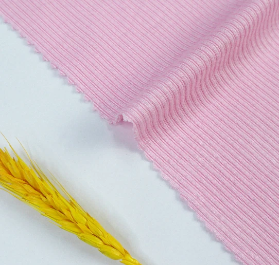 Spandex Solid Rib Knit Fabrics Pricelist