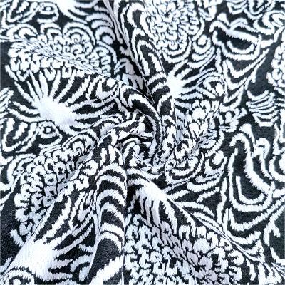 Tejido jacquard de punto elástico