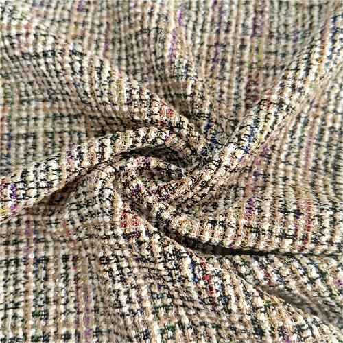Tejido Jacquard teñido con hilo elástico