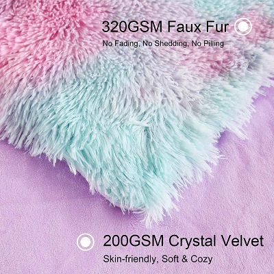 Luxury PV Sherpa Fleece Blanket