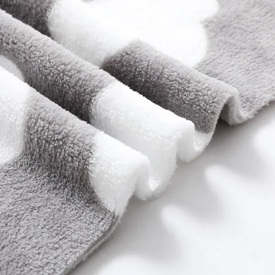 Two Face Brushed Coral Fleece Fabric 