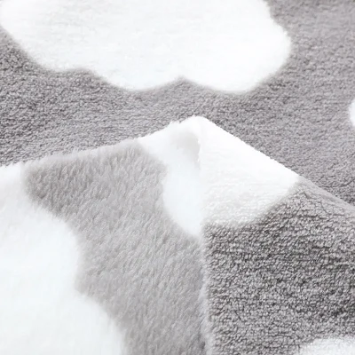  100%polyester Coral Fleece Fabric 