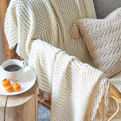 Knit Weave Blanket