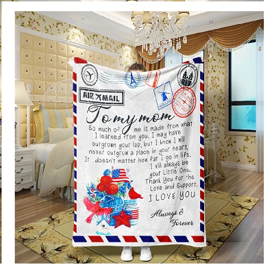 Manta de impresión personalizada
