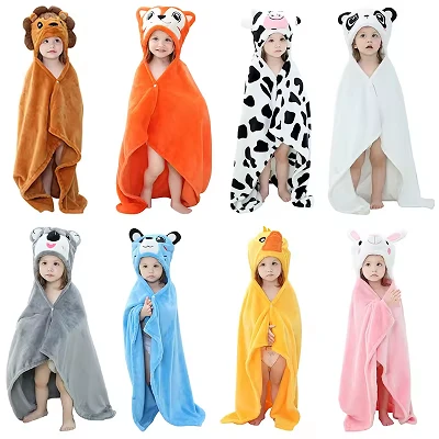 Manta de niños animales