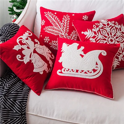 Almohada navideña