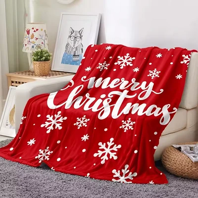 Manta de decoraciones impresas