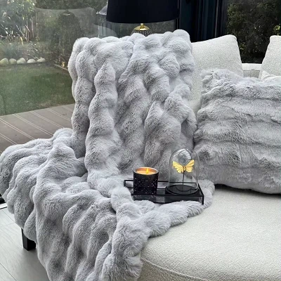 Conejo Cabello de cabello Manta de burbujas