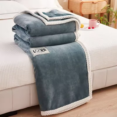 Manta de coral de la cama de invierno