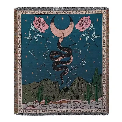 Manta de borla para la decoración de la habitación
